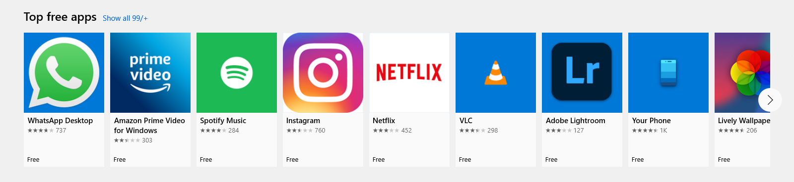 Tops Free Apps